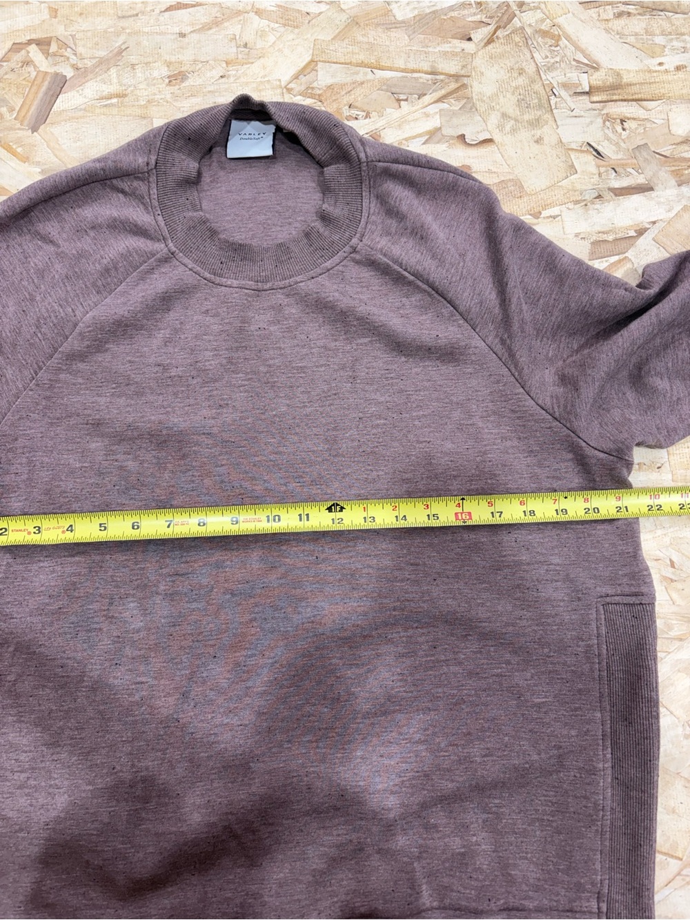 Varley - Nicole Boyfriend Sweater - Deep Taupe Marl Fleck Medium - Picture 4 of 6